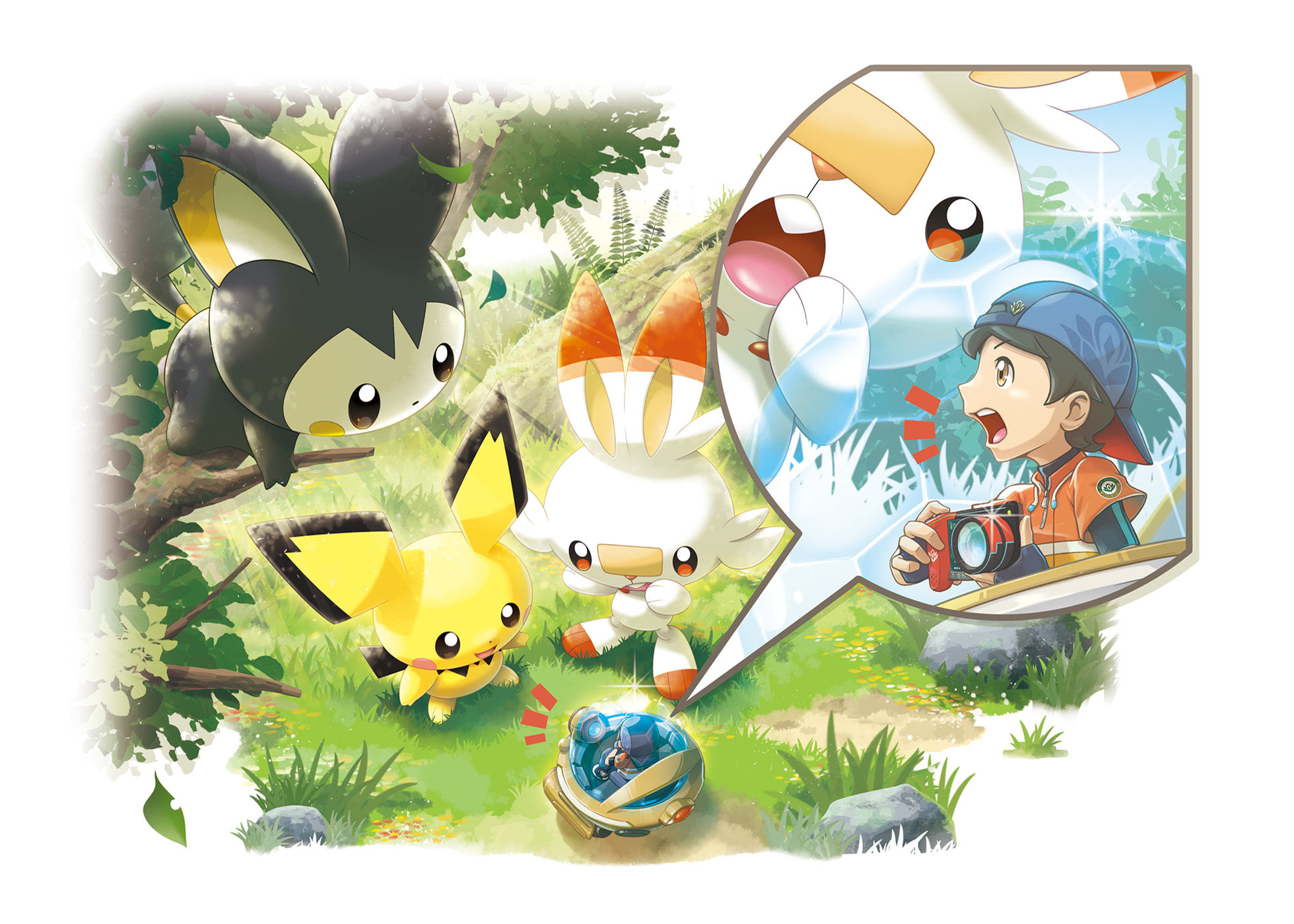 ネオワン号が小型化 New ポケモンスナップ 8月4日のアプデで3つのエリアを追加