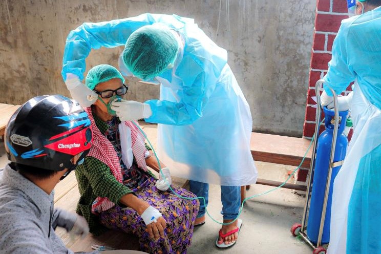 ミャンマー、2週間以内に人口の半分が新型コロナ感染も＝英国連大使