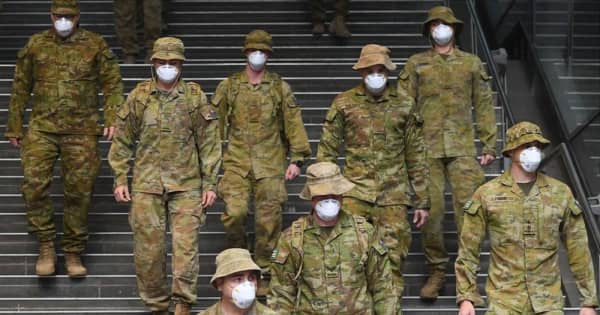 ロックダウン延長の豪シドニー、兵士数百人を動員　規制順守を強化