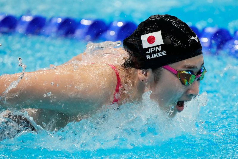 五輪＝競泳女子400ｍメドレーリレー、池江ら日本は6位で決勝進出