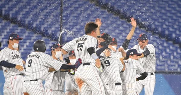 東京五輪・日本がサヨナラ勝利の野球　世帯視聴率19.9％の高数字