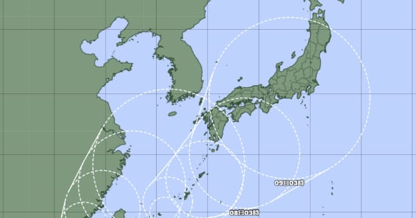 「ダブル台風」発生か　週末に沖縄地方に接近