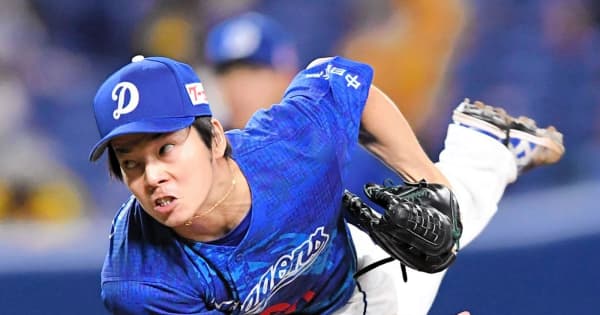 中日・木下雄介投手が死去　16年育成ドラフト1位　37試合登板