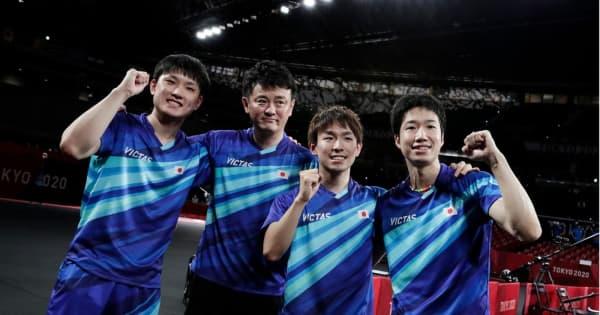 【東京五輪】 卓球男子団体、日本が銅　2大会連続メダル