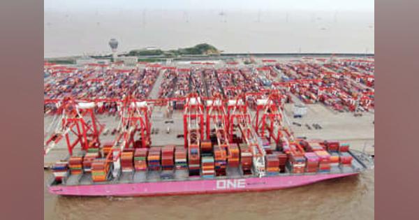 中国、7月の輸出19％増　外需回復が持続