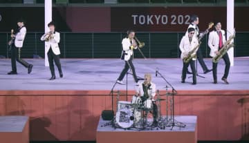華やかな音楽で彩る五輪閉会式　東京スカパラらが「鬼滅の刃」
