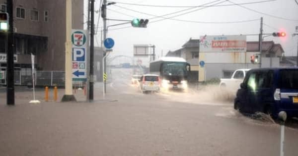 【速報】広島県内の3河川で越水、県報告