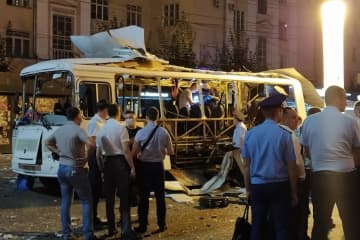 ロシア南部でバス爆発、2人死亡　国家テロ対策委捜査