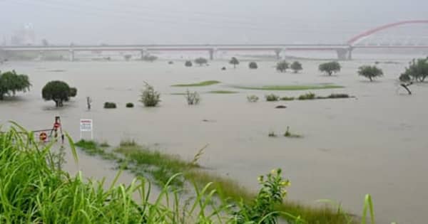 【速報】中国地方の河川　各所で氾濫の危険水位に　三篠川や太田川、高津川など
