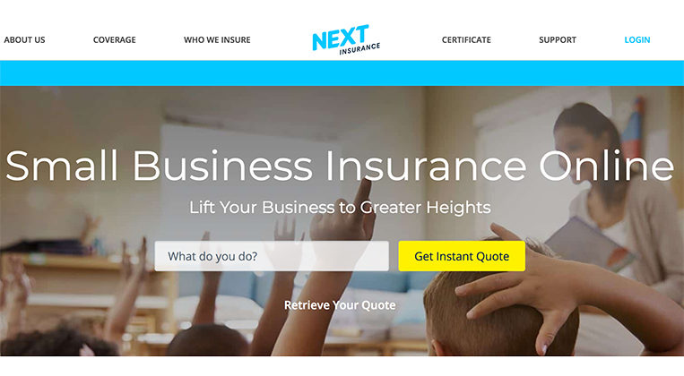個人事業主向けのオンライン保険プラットフォームNext Insurance