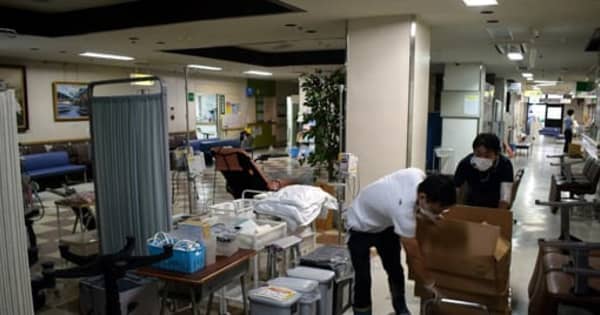 吉田総合病院で浸水、外来と救急受け入れ停止　安芸高田