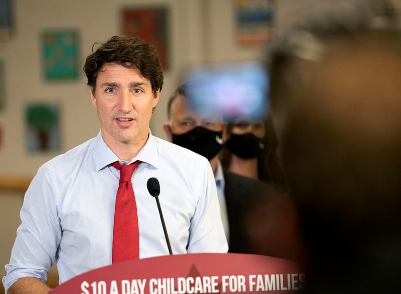 カナダが9月20日に総選挙、コロナ後の付託で信認問うとトルドー首相