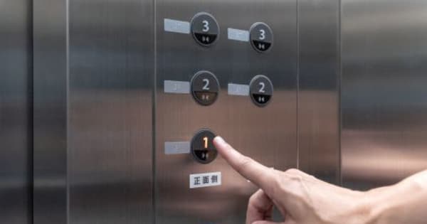 エレベーターに非接触ボタン　「なはーと」に沖縄県内初　フジテックが開発
