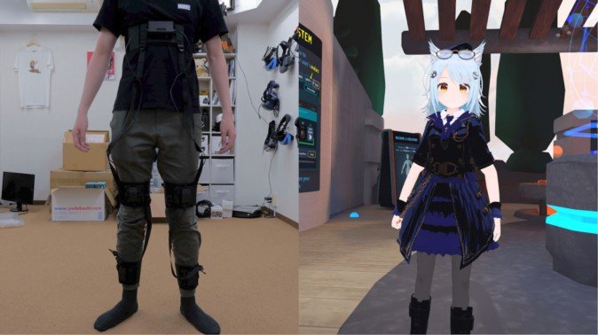 お手軽フルトラッキングデバイス 「HaritoraX」を体験！ VRChatで試し