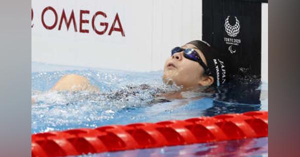 パラ、14歳山田が最年少「銀」　競泳、鈴木も銅メダル