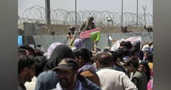 タリバン、米に大使館存続を要求　「安全を保証」、国際承認狙う