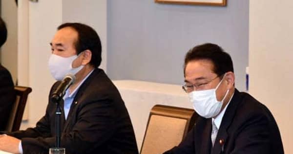 岸田氏「広島から首相目指す」地元入りし決意表明　自民総裁選
