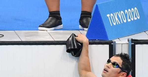 パラ競泳　4大会連続出場の木村敬一「何回出ても特別」全体3位で決勝へ　富田は4位