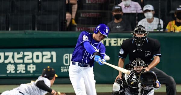 中日・福留　古巣阪神から今季初打点　七回に勝ち越しの右越え二塁打