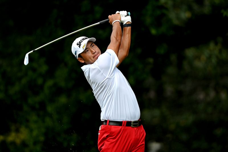 ゴルフ＝松山は最下位30位スタート、ツアー選手権