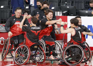 日本男子、初の決勝進出　車いすバスケ・3日