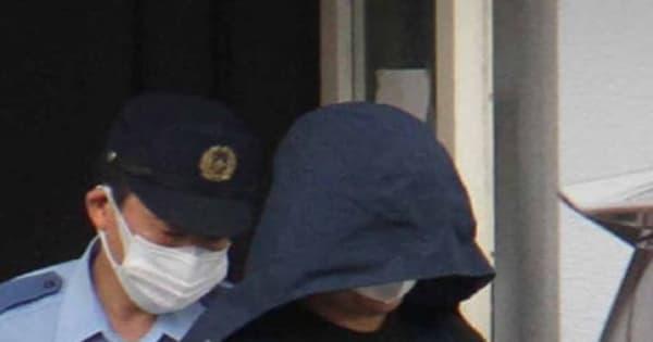 女性刺殺事件、容疑者を送検　殺人容疑、広島県呉市