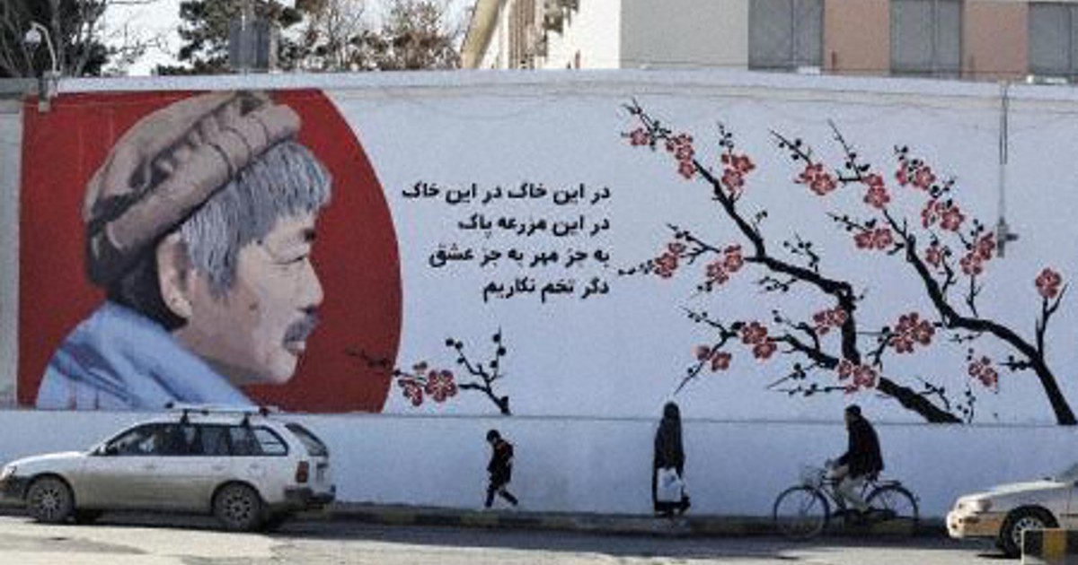 カブールの中村哲さん壁画、消される　支配誇示でタリバン指示か | 毎日新聞