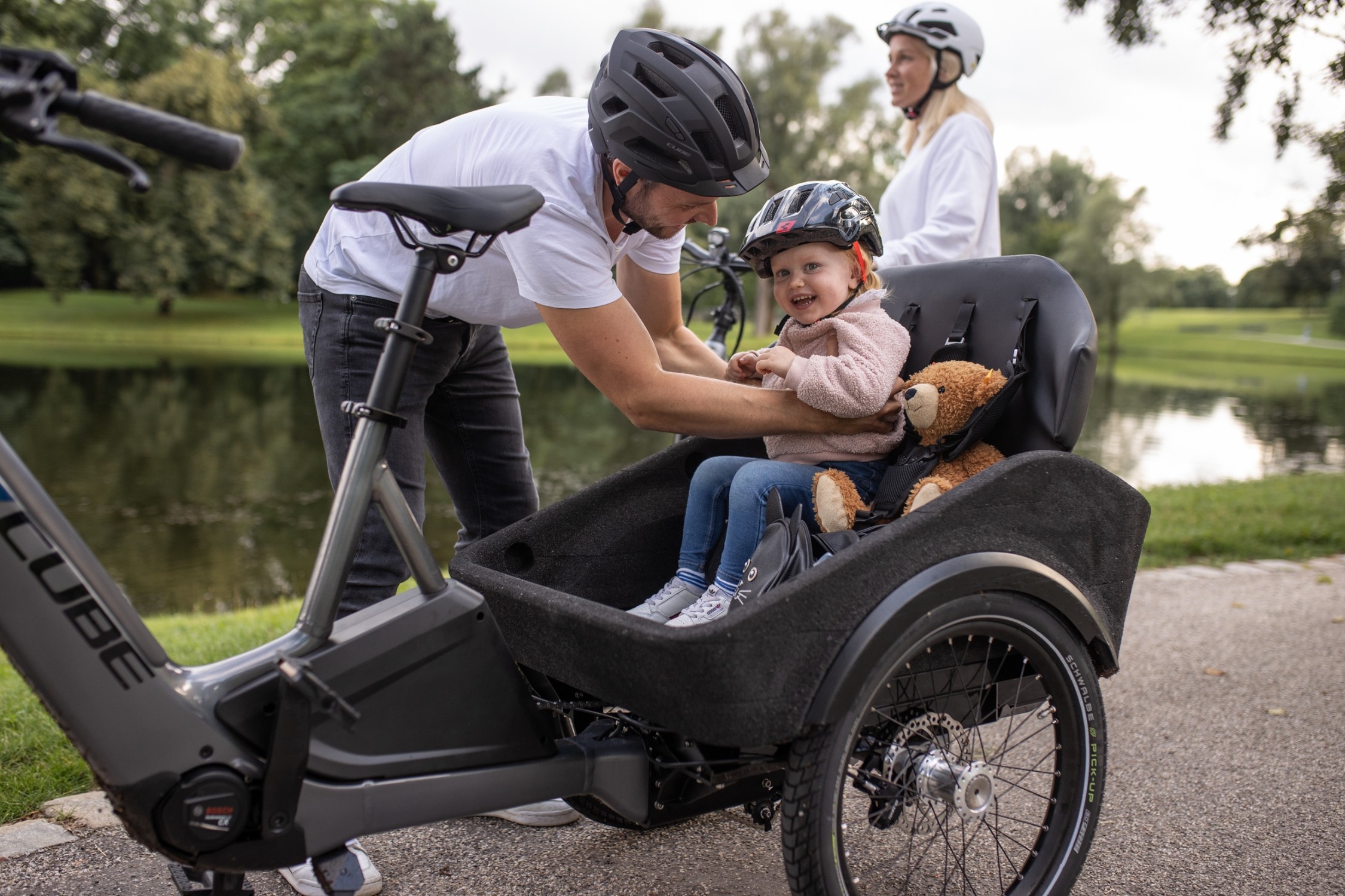 三輪自転車 ミムゴ バンビーナ 子供乗せ - その他