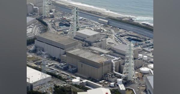 浜岡原発、放射性物質含む水漏れ　作業員汚染なし