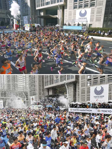 10月の東京マラソン中止へ　緊急事態宣言延長で