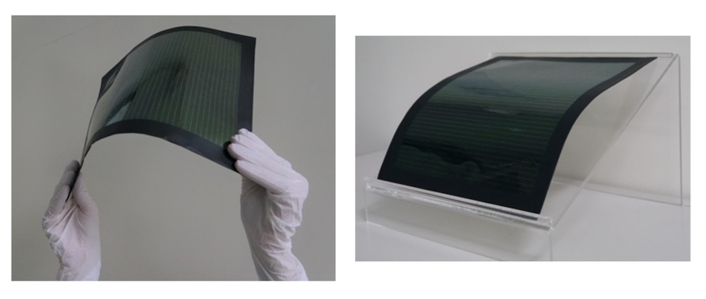 東芝が「曲がる」太陽電池で世界最高の変換効率、フィルム型ペロブスカイトで
