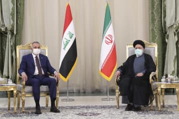 イラン、イラク首脳が会談　対サウジ関係協議か