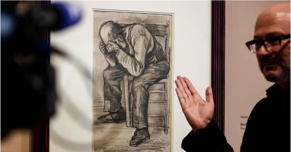 ゴッホのスケッチ画、新たに見つかる　オランダで初公開
