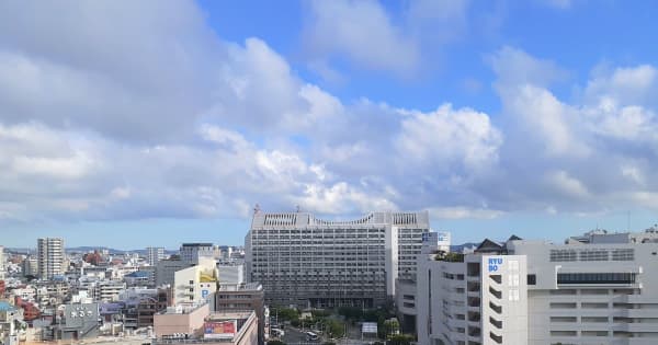 沖縄の天気（9月18日）晴れ　沖縄本島で所によりにわか雨