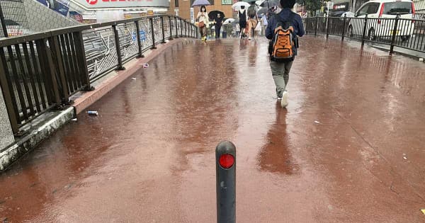 台風14号、神奈川各地でも被害　河川の水位上昇し避難発令も