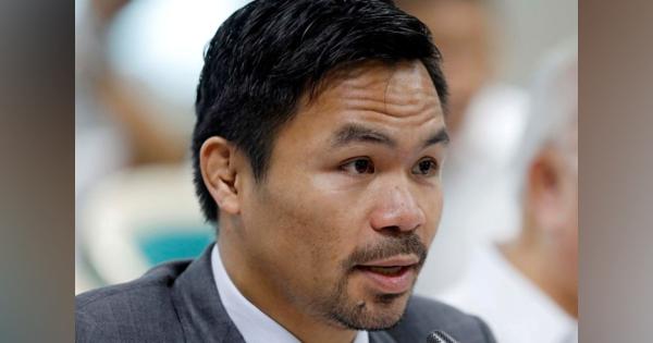 ボクシング＝パッキャオがフィリピン大統領選への出馬表明