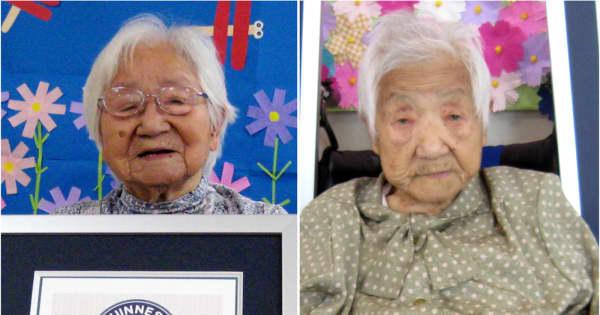 日本の107歳姉妹、世界最高齢の双子にギネス認定