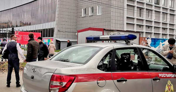 ロシアの大学で発砲、6人死亡　男子学生を拘束