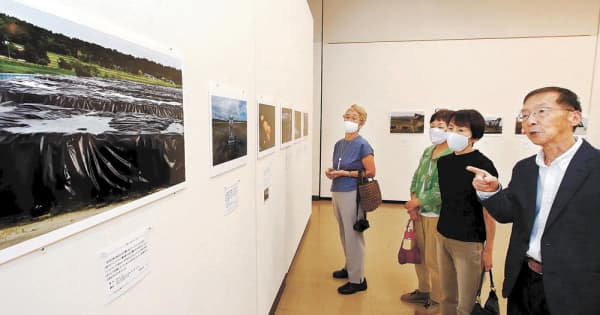 住民避難続く福島・浪江にフォーカス　仙台のアマ写真家作品展