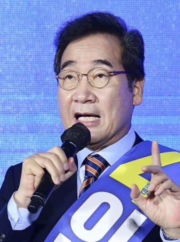 与党地盤で李洛淵氏が初勝利　韓国大統領予備選