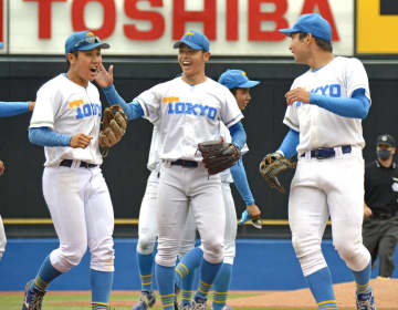 東大が初勝利、慶明引き分ける　東京六大学野球第2週