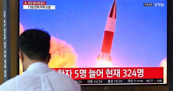 北朝鮮が飛翔体発射、弾道ミサイルか　国連大使は自衛権主張