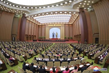 北朝鮮、最高人民会議を開催　思想教育などで新法