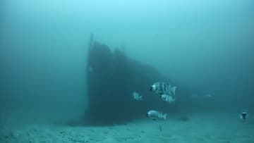 美保関事件で沈没の駆逐艦発見　水中ドローンで撮影に成功