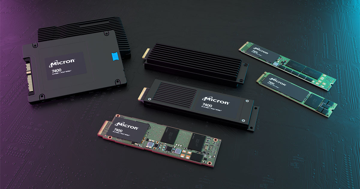 Micron、データセンター向けNVMe PCIe Gen4対応SSDを発売