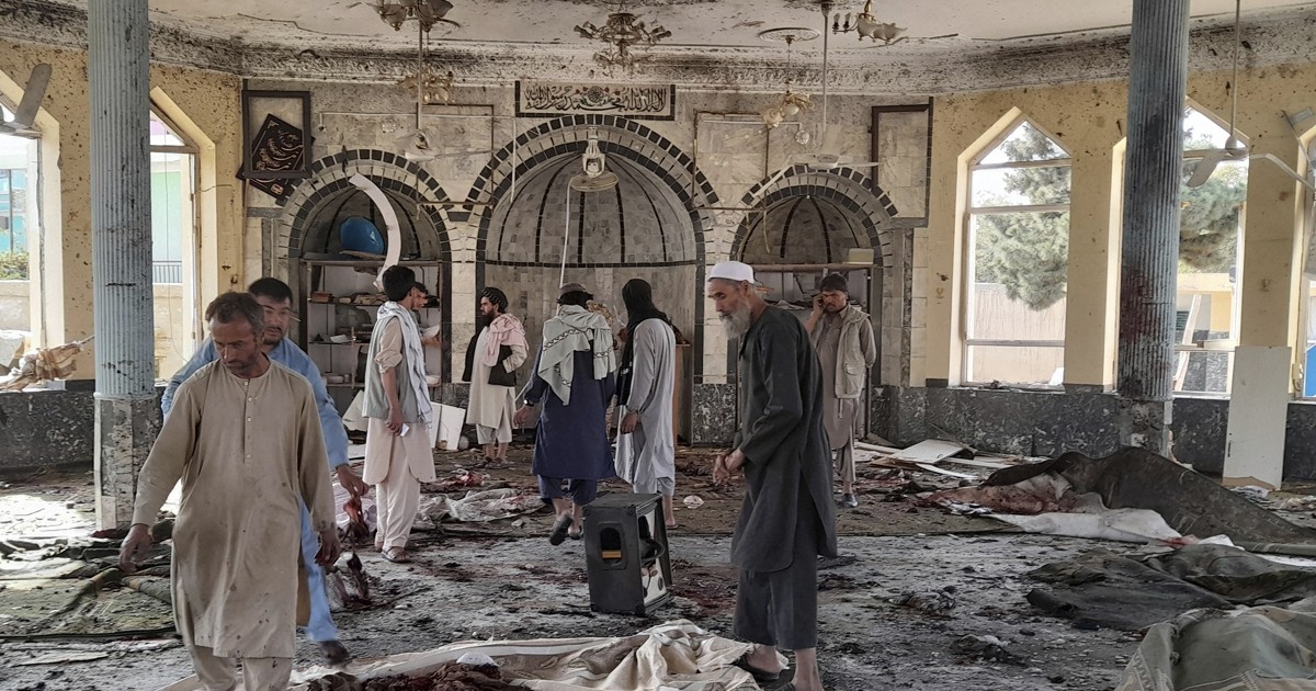 アフガン北部のシーア派モスクで爆発　46人死亡、140人以上負傷