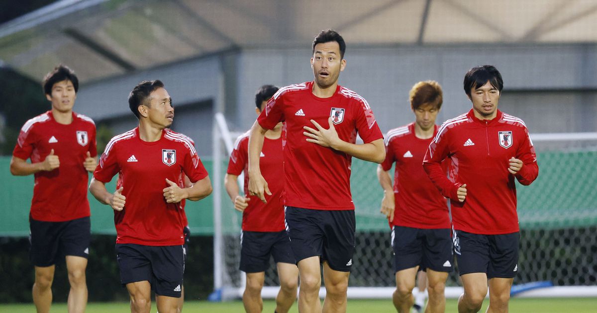 サッカー日本代表、１２日豪州戦へ練習　浅野「諦めるのは早い」