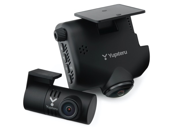ユピテル、新型360°＆リアカメラドラレコ発売あおり運転対策を強化