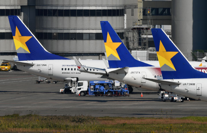 スカイマーク、9月搭乗率49.1％　羽田発着は57.7％