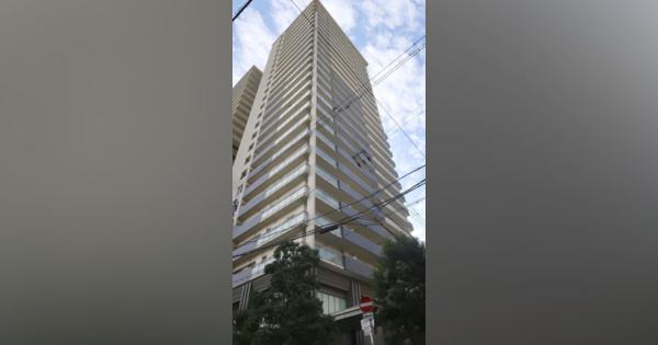 4歳女児、25階から転落死か　大阪のマンション
